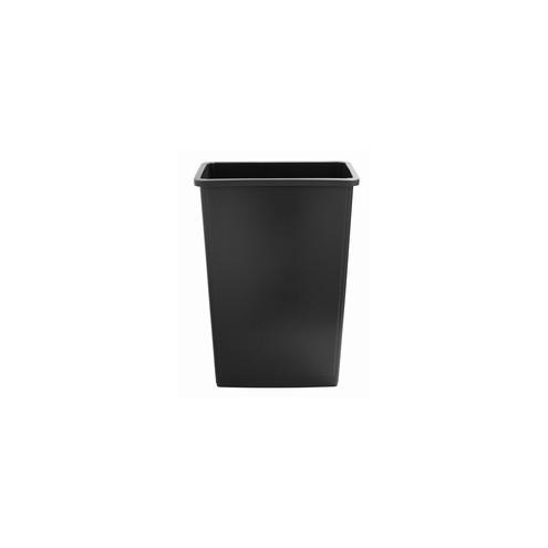 Rubbermaid Commercial Slim Jim 23-Gallon Container - 23 gal Capacity - Easy to Clean, Durable, Smooth, Contoured Edge - Gray