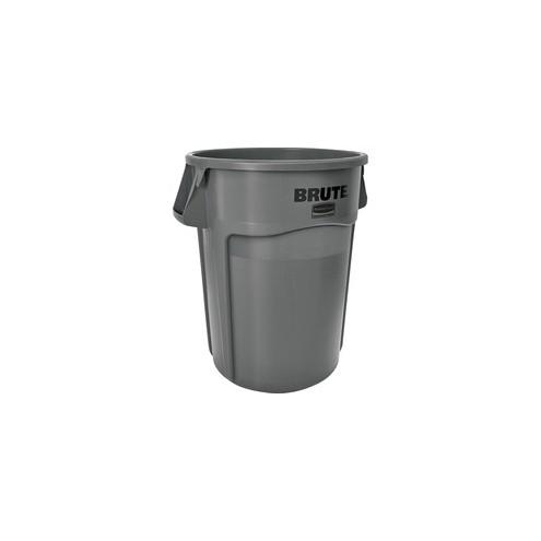 Rubbermaid Commercial Brute 44-Gallon Utility Container - 44 gal Capacity - Gray
