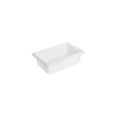 Rubbermaid Commercial 3-1/2 Gallon Food/Tote Box - 14 quart Utility Box - Polyethylene - Food, Storing, Transporting - White - 1 Piece(s) Each