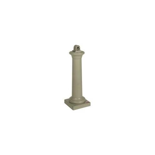 Rubbermaid Commercial Tuscan Smoking Receptacle - 38.4" Height x 13" Width x 13" Depth - Plastic - Sandstone