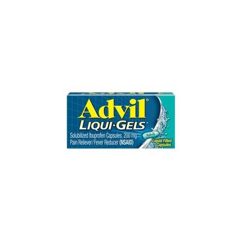 Advil Pain Reliever Liqui-Gels - For Fever, Pain, Headache, Backache, Common Cold, Muscular Pain, Arthritis - 160 / BoxBox