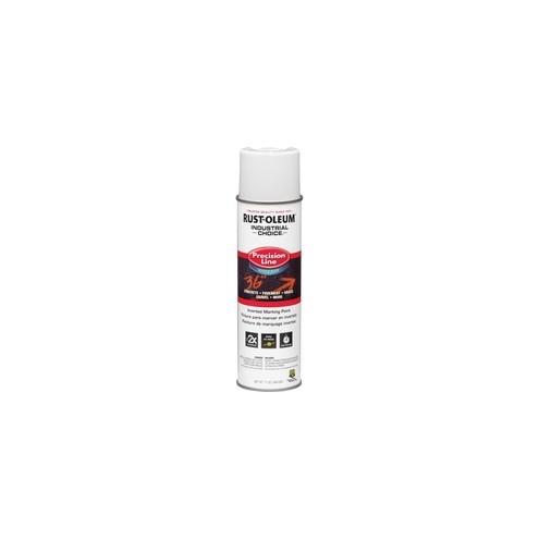 Industrial Choice White M1800 Marking Paint Spray - 17 fl oz - 12 / Carton - White