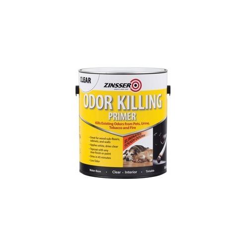 Rust-Oleum Odor Killing Primer - Liquid - 128 fl oz (4 quart) - 1 Each - White