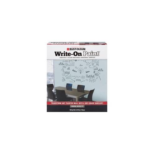 Rust-Oleum Write-On Paint - 1.50 lb - 1 Each - Clear