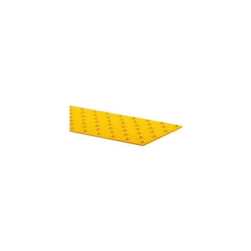 GripAll XtremeGrip Anti-Slip Adhesive Strips - 2 ft Length x 5" Width - 60 / Carton - Yellow