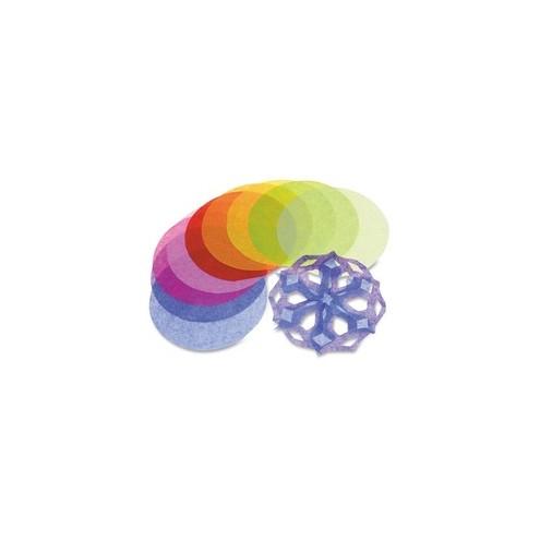 Roylco Tissue Paper Circles - Art - 480 Piece(s) - 480 / Pack - Assorted - Tissue