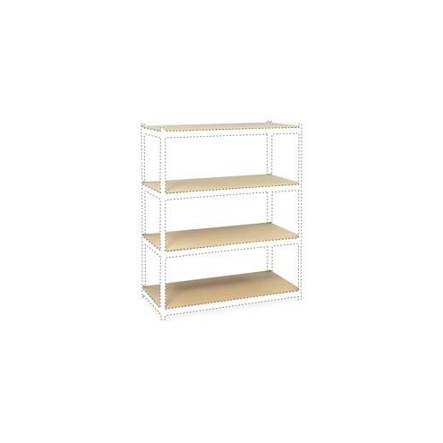 Safco Archival Shelving Box 2 of 2 - 69" Width x 32.9" Depth x 0.5" Height - Particleboard - Gray