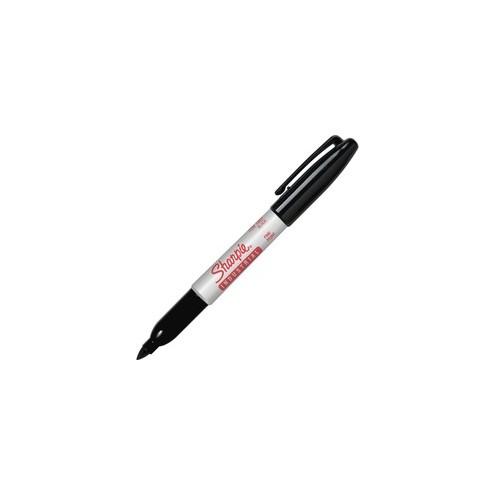 Sharpie Industrial Permanent Markers - Fine Marker Point - Black