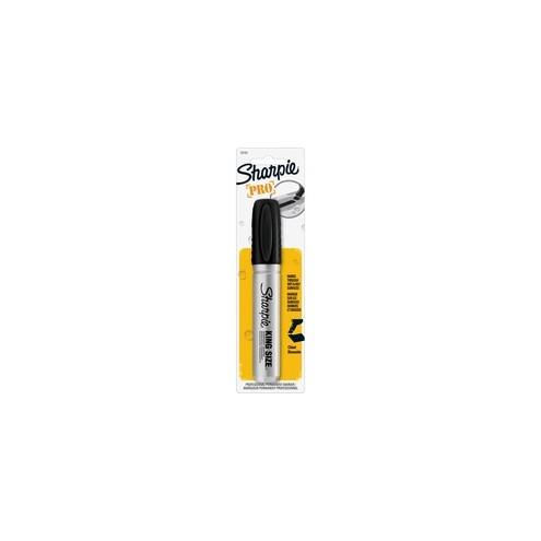 Sharpie King-Size Permanent Markers - Chisel Marker Point Style - Black - Plastic Barrel - 1 Each