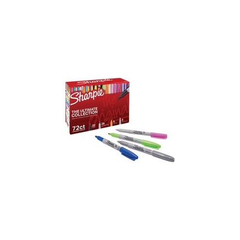 Sharpie Fine Point Markers - Fine, Ultra Fine Marker Point - 72 / Box