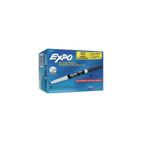 EXPO Low-Odor Dry-erase Markers - Fine Marker Point - 36 / Pack