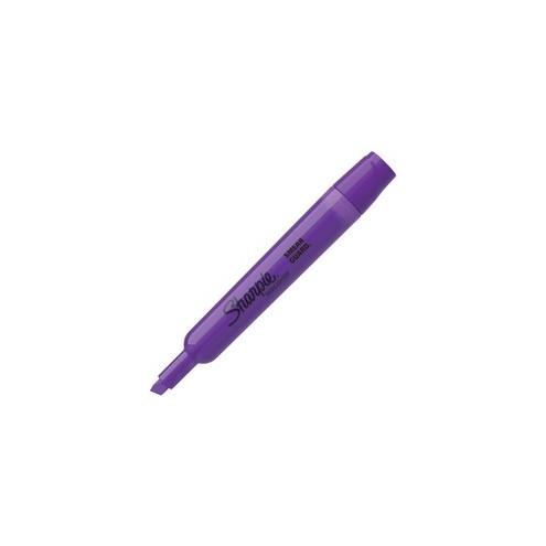 Sharpie SmearGuard Tank Style Highlighters - Broad Marker Point - Chisel Marker Point Style - Lavender - Lavender Barrel