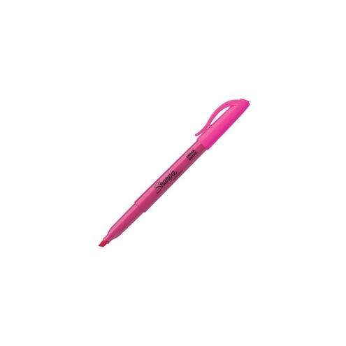 Sharpie Highlighter - Pocket - Chisel Marker Point Style - Fluorescent Pink