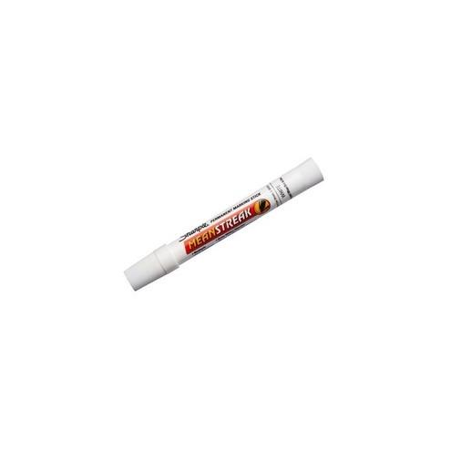 Sharpie Mean Streak Permanent Marking Stick - Broad Marker Point - Bullet Marker Point Style - White - 1 Each