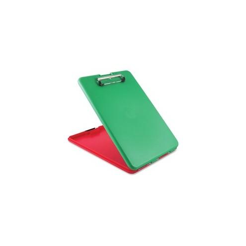 US-Works Saunders Show2Know Safety Organizer - Stationary - 9" x 11 3/4" - Polypropylene - Red, Green - 1 Each