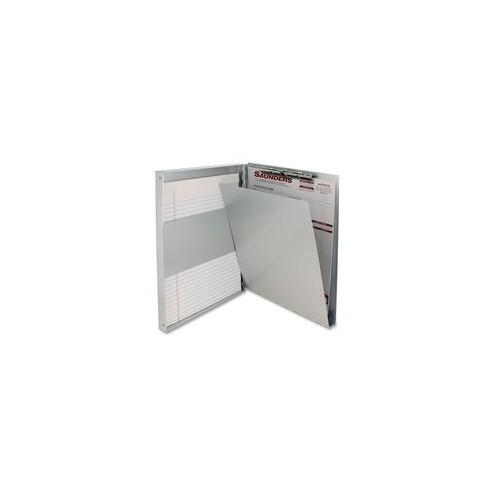 Saunders Snapak Side-open Storage Form Holder - 0.50" Clip Capacity - Storage for 30 x Sheet - Side Opening - 8 1/2" x 12" - Aluminum - 1 / Each