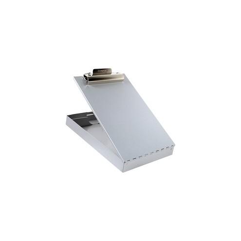 Saunders Redi-Rite Holder/Portable Desktop - 1" Clip Capacity - Stationary - 8 1/2" x 12" - Aluminum - 1 Each