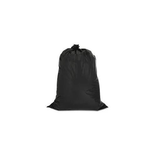 SAYES Heavy Duty Contractor/Kitchen Trash Bag - Large Size - 42 gal - 38" Width x 58" Length x 3 mil (76 Micron) Thickness - Low Density - Black - 50/Carton - Kitchen