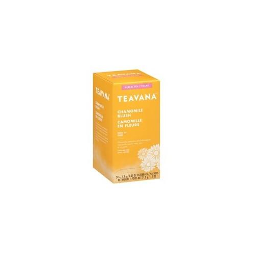 Teavana Chamomile Blush Herbal Tea - Herbal Tea - Chamomile Blush, Lemongrass, Spearmint - 0 oz Per Bag - 24 Teabag - 24 / Box
