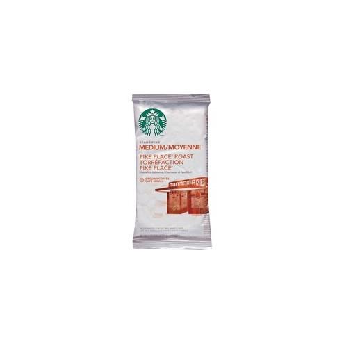 Starbucks Pike Place Ground Coffee - Pike Place, Cocoa, Nut - Bold - 2.5 oz - 18 / Box