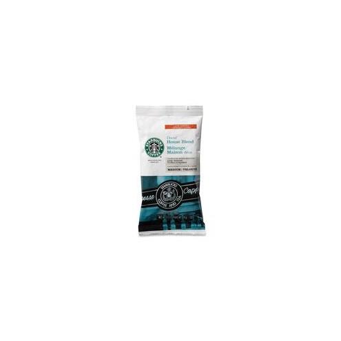 Starbucks Pre-ground Drip Brewing Coffee - Decaffeinated - House Blend - 2.5 oz Per Packet - 18 / Box