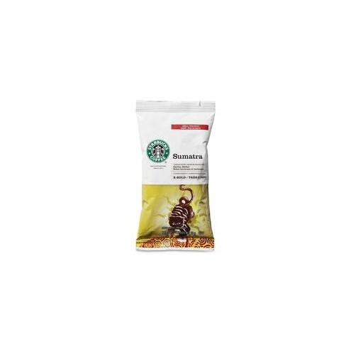 Starbucks Sumatra Blend Coffee Ground - Regular - Full/Extra Dark/Extra Bold - 2.5 oz Per Packet - 18 / Box