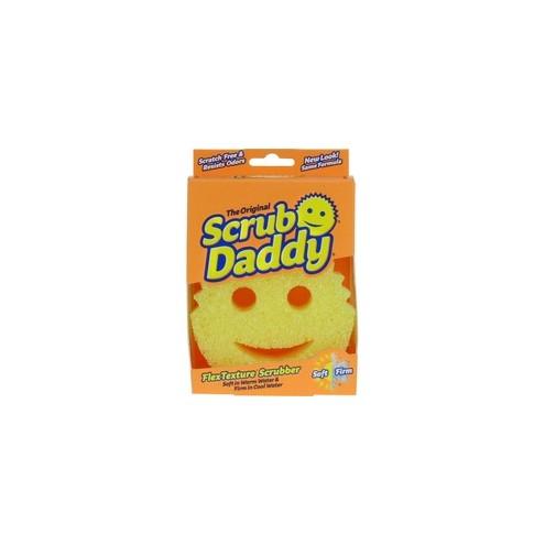 Scrub Daddy Original FlexTexture Scrubber - 6/Carton - Yellow