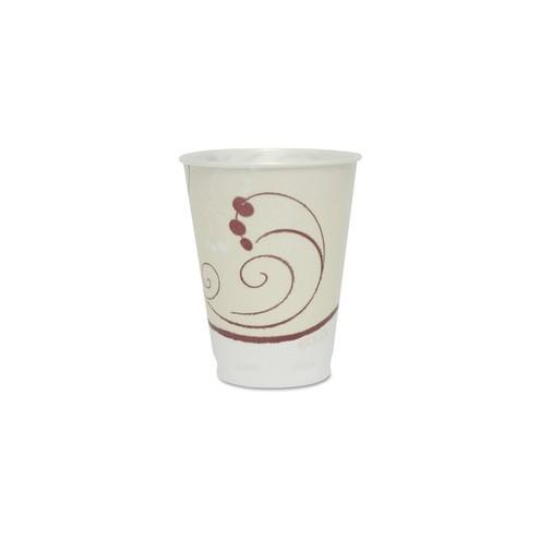 Solo Cup Thin-wall Foam Cups - 10 fl oz - 300 / Carton - White - Foam - Hot Drink, Cold Drink, Breakroom