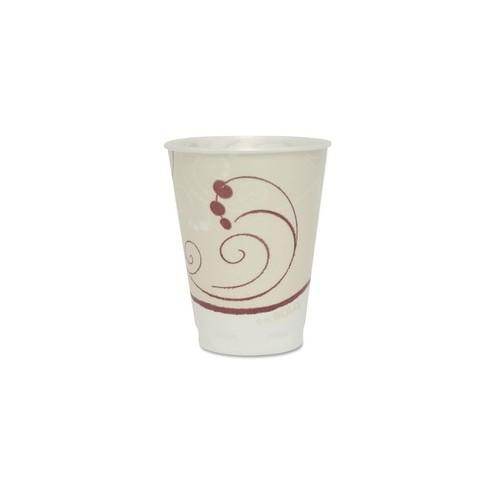 Solo Cup Thin-wall Foam Cups - 12 fl oz - 300 / Carton - White - Foam - Hot Drink, Cold Drink, Breakroom