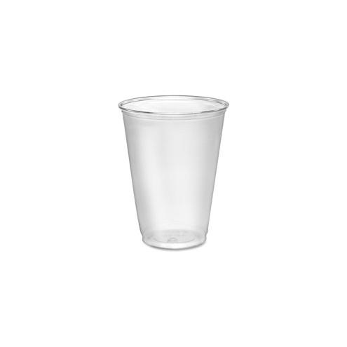 Solo Ultra Clear Cup - 10 fl oz - 1000 / Carton - Clear - Plastic, Polyethylene Terephthalate (PET) - Water, Soda, Juice, Beverage, Cold Drink