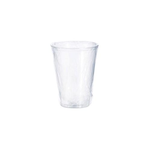 Solo Wrapped Ultra Clear PET Cold Cups - 10 fl oz - 500 / Carton - Clear - Polyethylene Terephthalate (PET) - Beverage