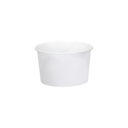 Solo Cup VS SSP 8 oz. Paper Food Container - 8 fl oz Food Container - Paper, Polyethylene - Disposable - White - 1000 Piece(s) / Carton