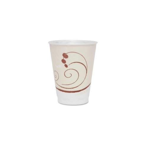 Solo Cup Cozy Touch 12 oz. Insulated Cups - 100 - 12 fl oz - 1000 / Carton - Beige - Foam - Hot Drink, Cold Drink, Beverage