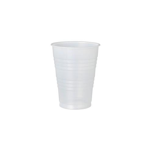 Solo Galaxy Plastic Cold Cups - 12 fl oz - 1000 / Carton - Translucent - Polystyrene - Cold Drink