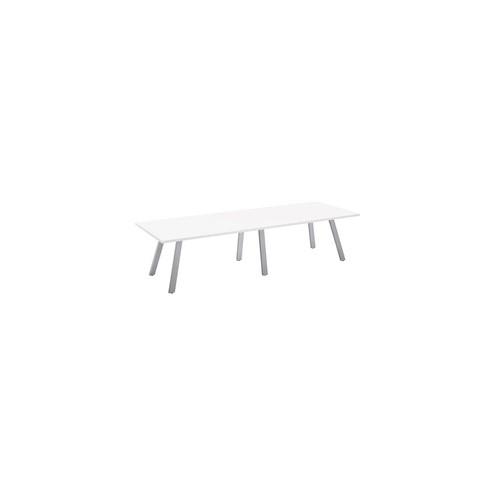 Special-T 42x108 AIM XL Conference Table - Laminated Top - 108" Table Top Width x 42" Table Top Depth - 29" Height - Assembly Required - Designer White