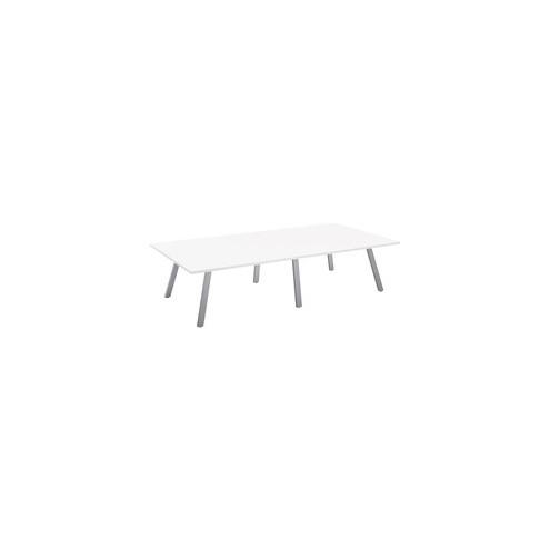 Special-T 60x108 AIM XL Conference Table - Laminated Top - 108" Table Top Width x 60" Table Top Depth - 29" Height - Assembly Required - Designer White
