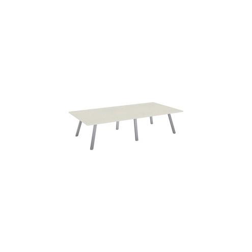 Special-T 60x120 AIM XL Conference Table - Laminated Top - 10 ft Table Top Width x 60" Table Top Depth - 29" Height - Assembly Required - Crisp Linen