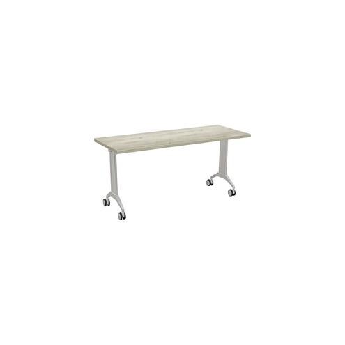 Special-T Link Flip & Nest Table - Rectangle Top - 60" Table Top Width x 24" Table Top Depth - Assembly Required - Multi