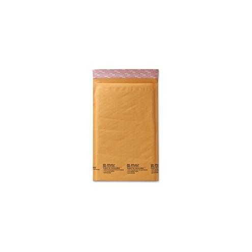 Sealed Air JiffyLite Cellular Cushioned Mailers - Bubble - #0 - 6" Width x 10" Length - Peel & Seal - Kraft - 25 / Carton - Kraft