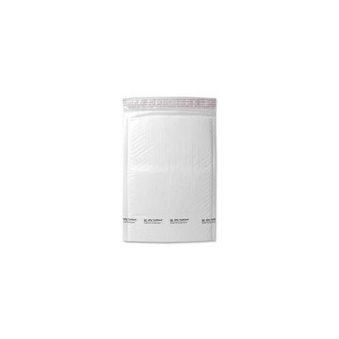 Sealed Air Tuffgard Premium Cushioned Mailers - Bubble - #5 - 10 1/2" Width x 16" Length - Peel & Seal - Poly - 25 / Carton - White