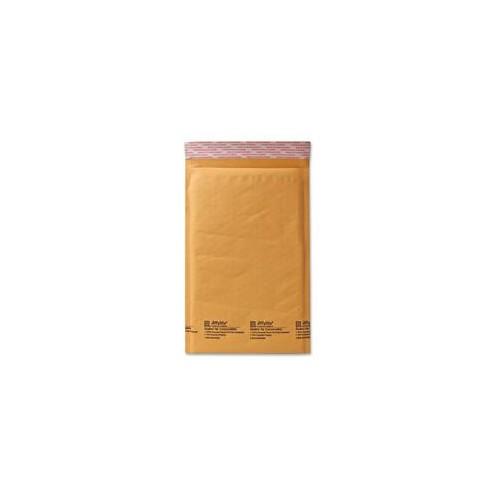 Sealed Air JiffyLite Cellular Cushioned Mailers - Bubble - #1 - 7 1/4" Width x 12" Length - Peel & Seal - Kraft - 100 / Carton - Kraft