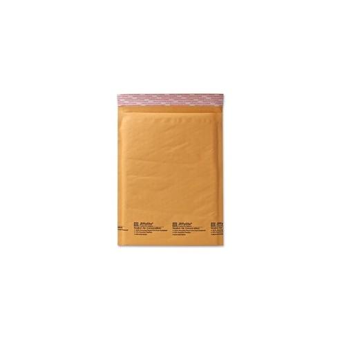 Sealed Air JiffyLite Cellular Cushioned Mailers - Bubble - #7 - 14 1/4" Width x 20" Length - Peel & Seal - Kraft - 50 / Carton - Kraft