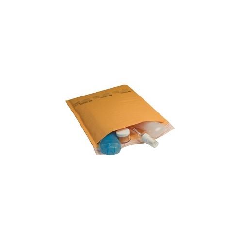 Sealed Air Jiffylite Bubble Cushioned Mailers - Padded - #5 - 10 1/2" Width x 16" Length - Peel & Seal - Kraft - 80 / Carton - Gold