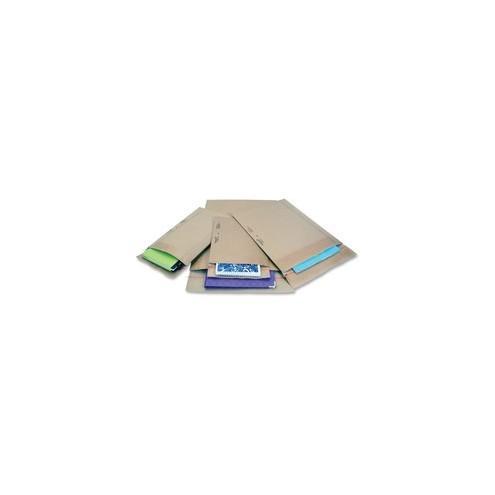 Jiffy Mailer Padded Self-seal Mailers - Padded - #6 - 12 1/2" Width x 19" Length - Self-sealing - Kraft, Fiber - 25 / Carton - Natural