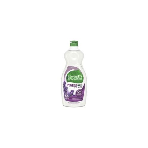 Seventh Generation Dish Liquid - Liquid - 25 fl oz (0.8 quart) - Lavender, Mint Scent - 12 / Carton