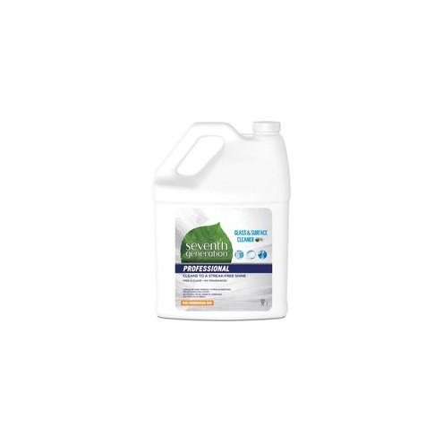 Seventh Generation Professional Glass & Surface Cleaner - Liquid - 128 fl oz (4 quart) - 1 Each - Multi