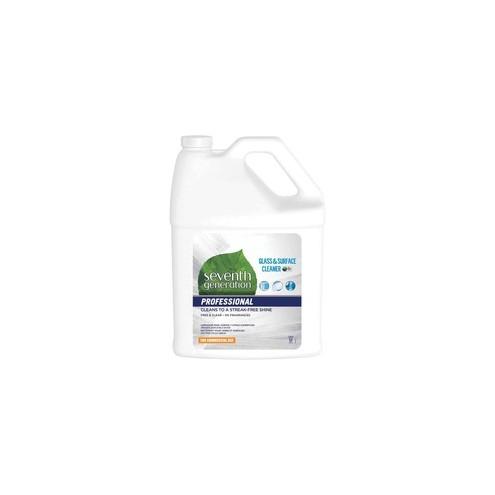 Seventh Generation Professional Glass & Surface Cleaner - Liquid - 128 fl oz (4 quart) - 2 / Carton - Multi