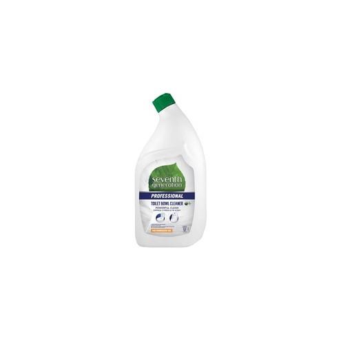 Seventh Generation Professional Toilet Bowl Cleaner - 32 fl oz (1 quart) - Emerald Cypress & Fir Scent - 8 / Carton - Multi