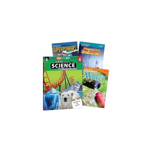Shell Education Learn At Home Science 4-book Set Printed Book - Book - Grade 6 - English