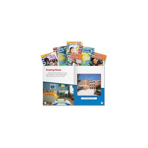 Shell Education Education Let's Map It! Six Book Set Printed Book - Book - Grade K-3